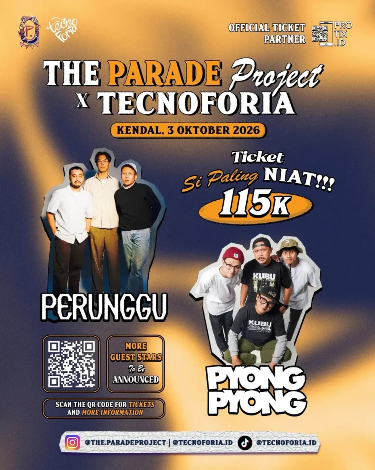 THE PARADE Project X TECNOFORIA — slide 1